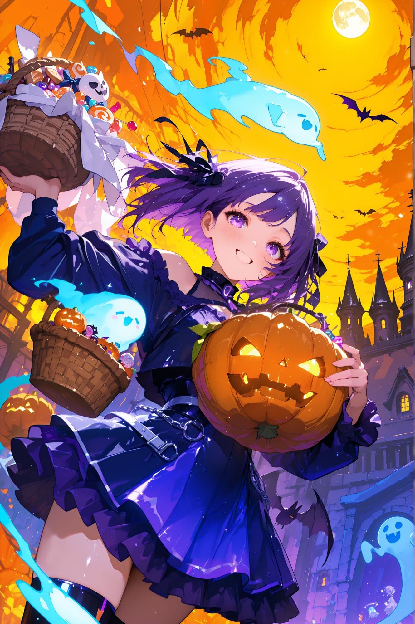 マガジン表紙アート部門賞「月夜のトリックライト」